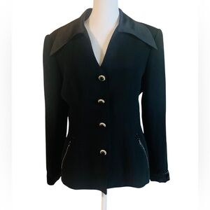 Vintage John Murrough Sophisticated Black Women's Blazer